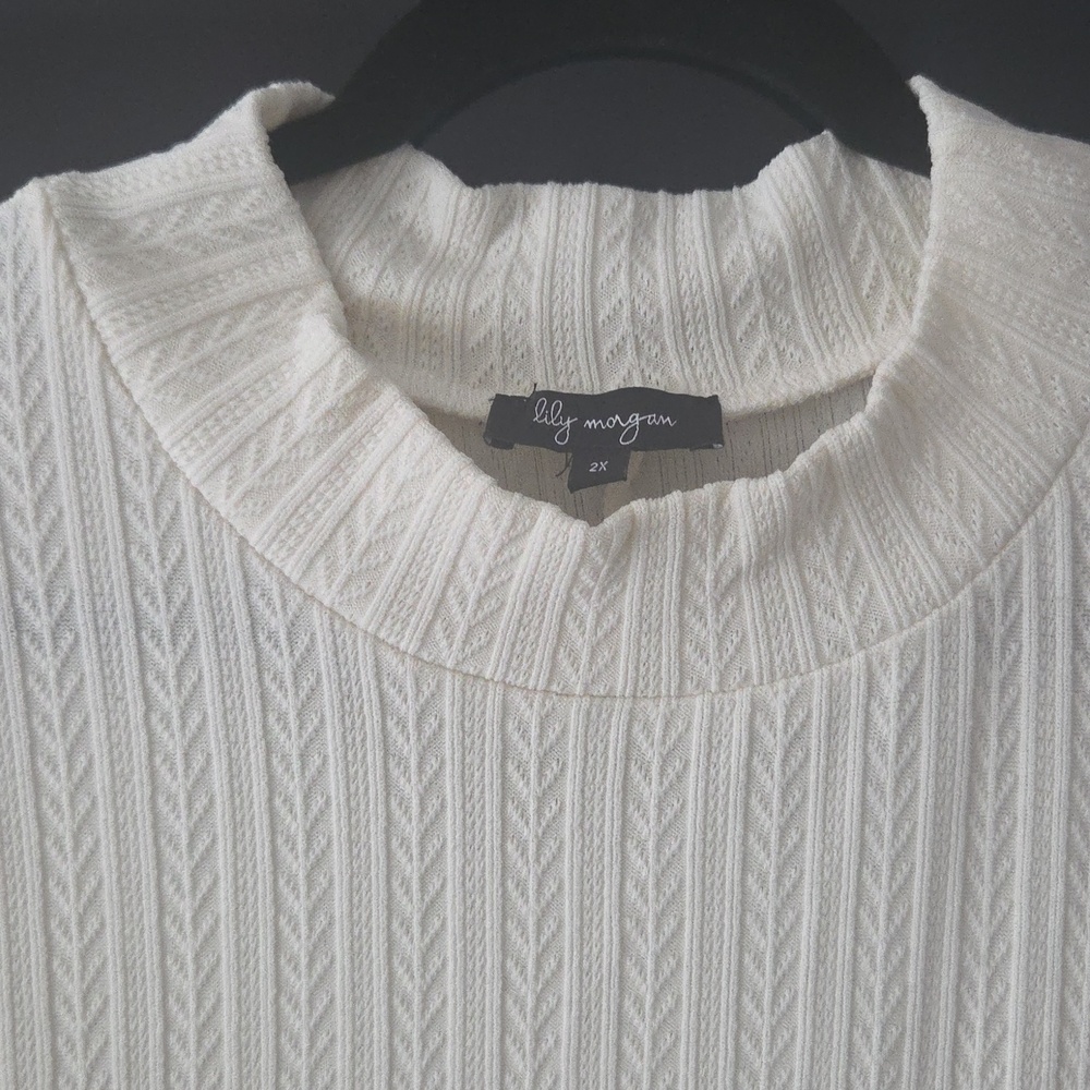 Sleeveless Mock Neck Women’s Top - 2X